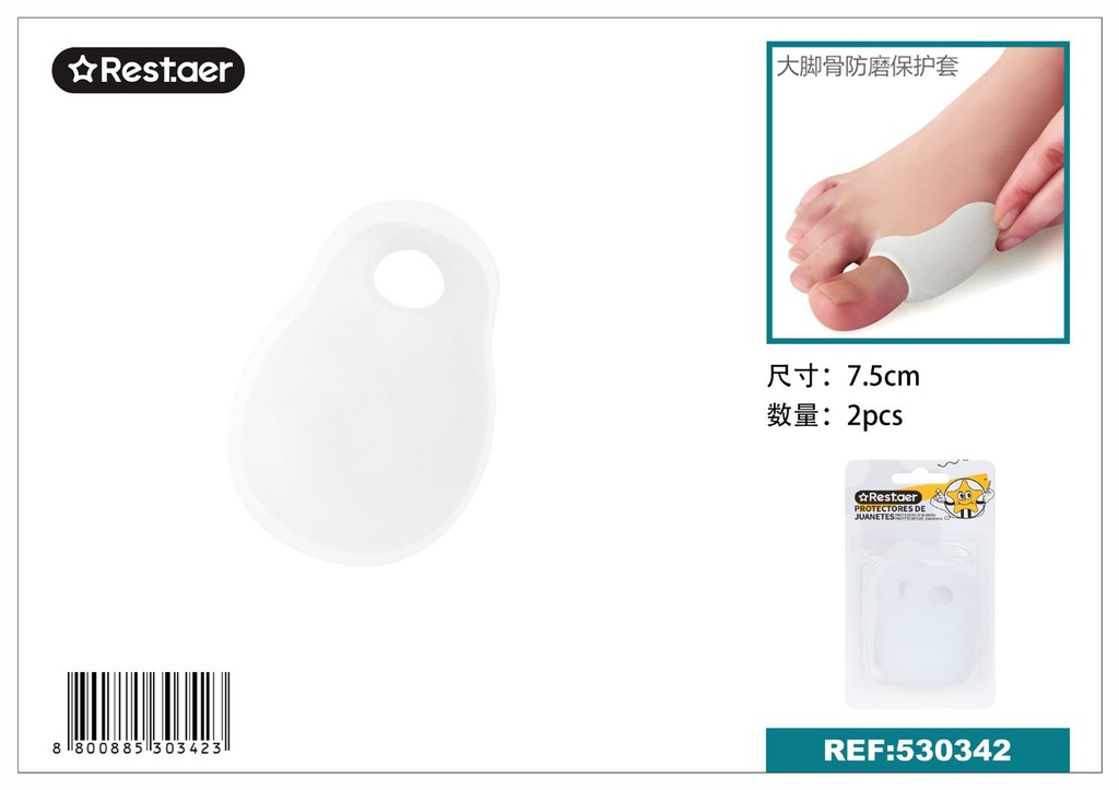 Protector para dedos de pies - Cuidado y bienestar del pie