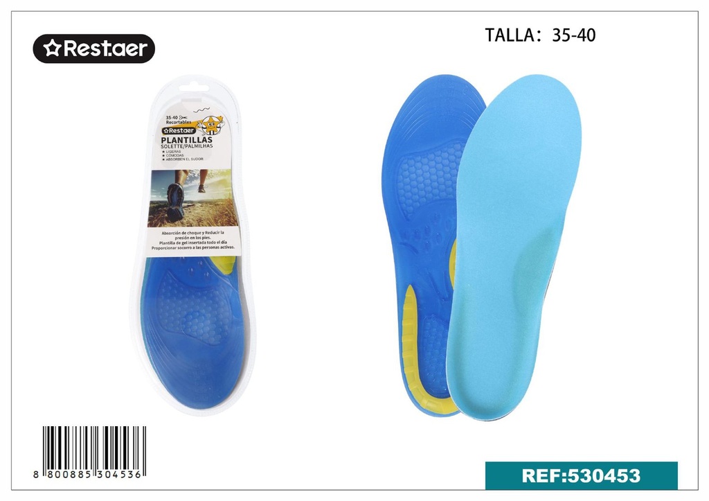  Plantillas de calzado para suela de deporte - Accesorios de costura