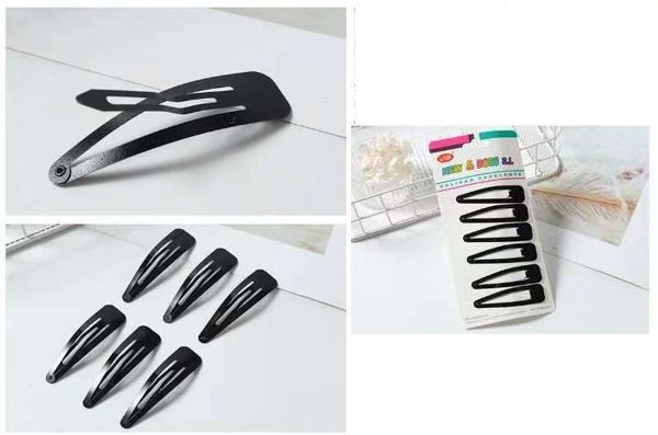 Ranas para el cabello 7 cm 12/u - Horquillas y accesorios para el cabello