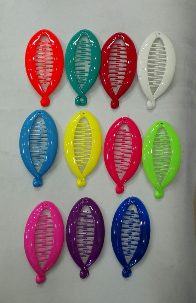 Pinza pez marrón 10 cm - Accesorios de pelo