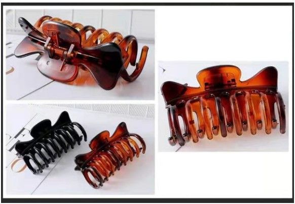 Pinza de pelo de 9 cm M/N en 12 piezas - Accesorios para el cabello