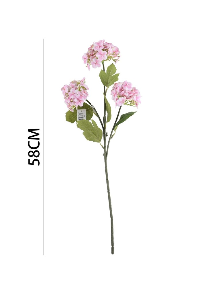 Decoración de flores - Ramal con 3 cabezas