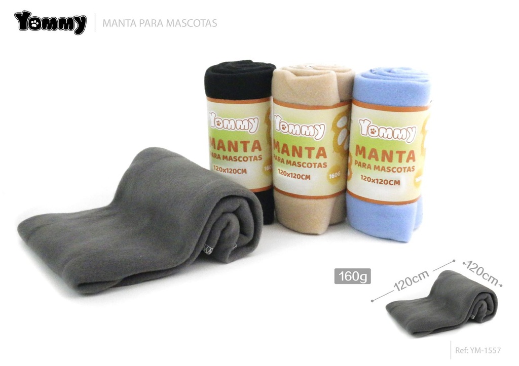 Manta para mascotas 120*120 cm - Accesorios para mascotas