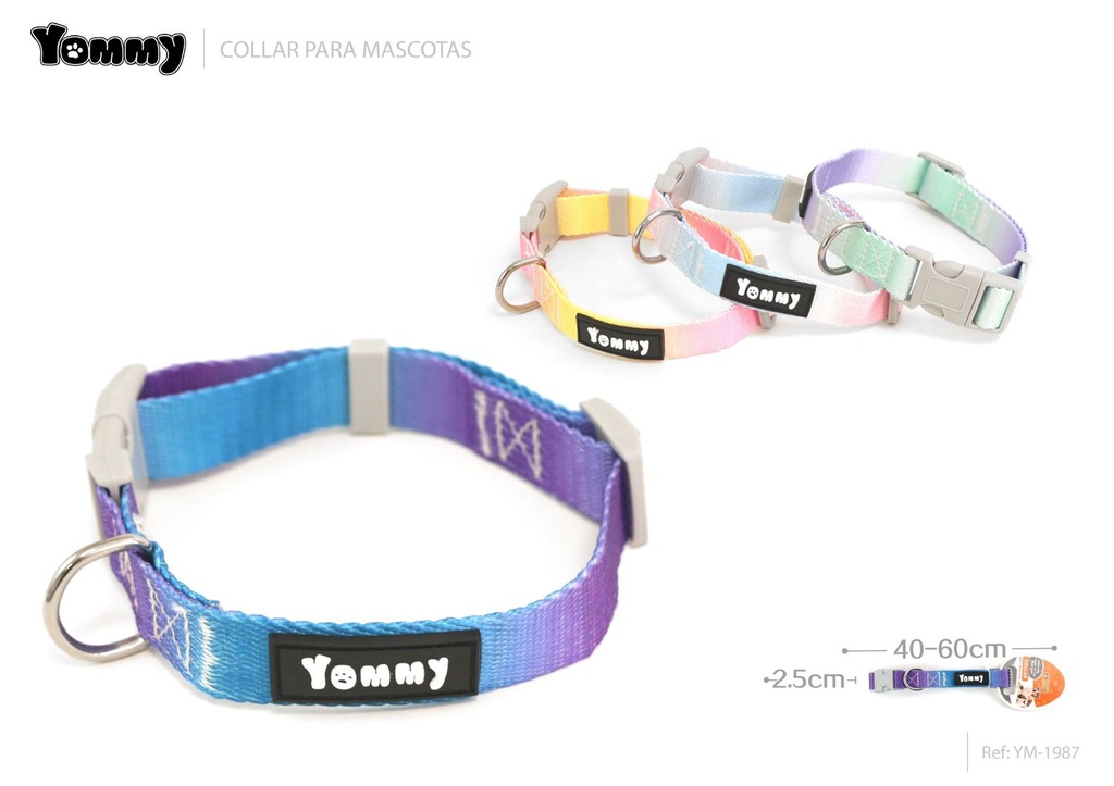 Cuerda para mascotas 2.5 x 40-60 cm - Accesorios de nylon