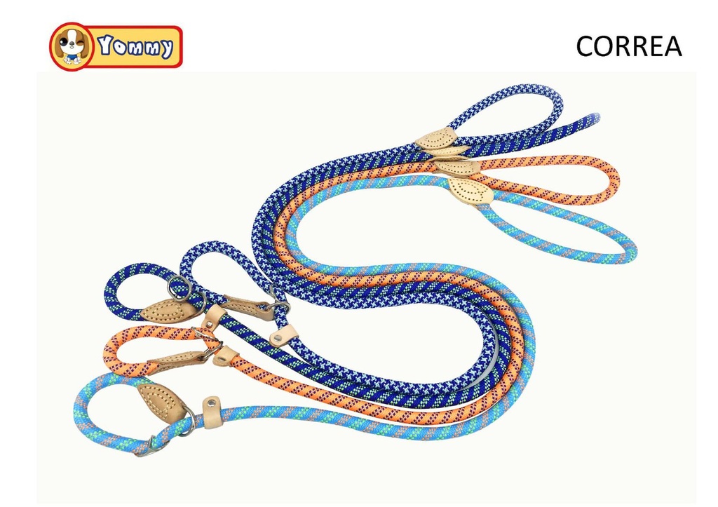 Corrrea de perro trenzada 0.8x145cm - Accesorios para mascotas
