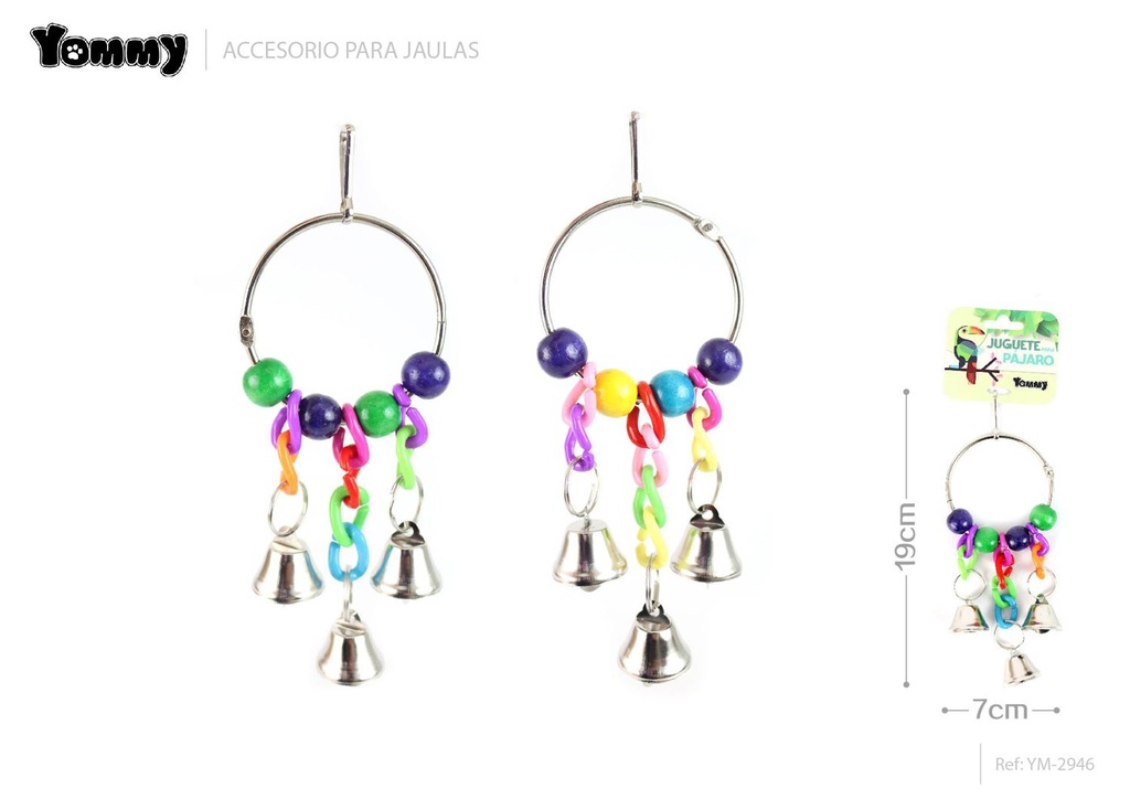 Juguete para pájaros 7*19 cm - Accesorios de jaula