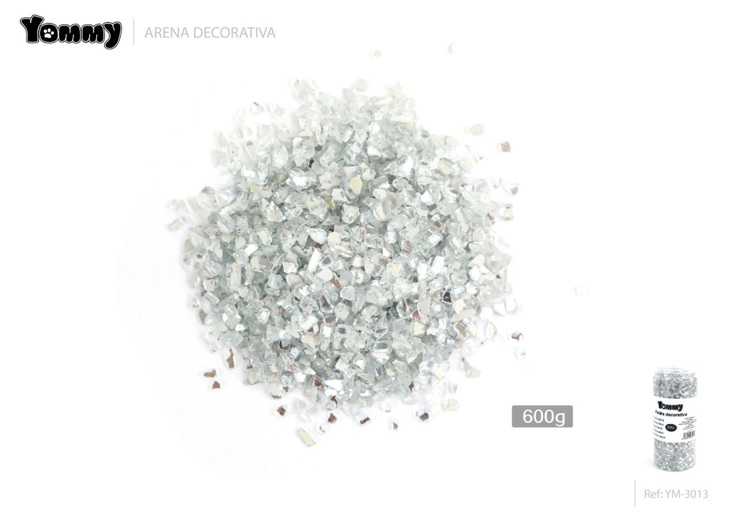 Arena decorativa para acuarios 700g - Decoración acuática