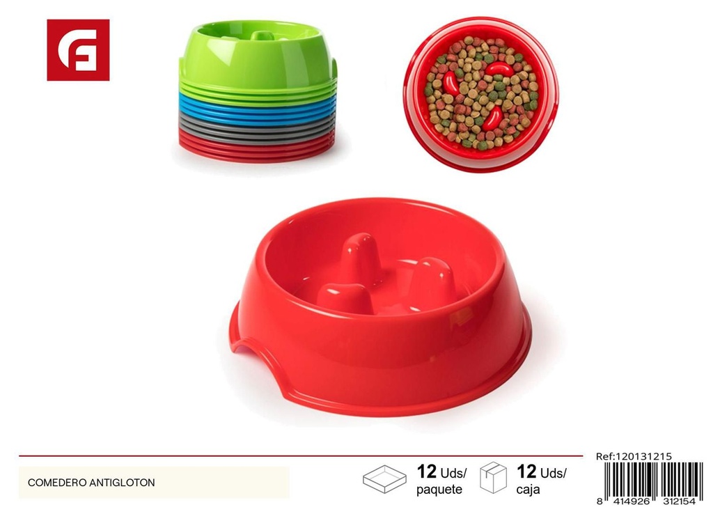 Comedero antiglotón para perros - Accesorios para mascotas
