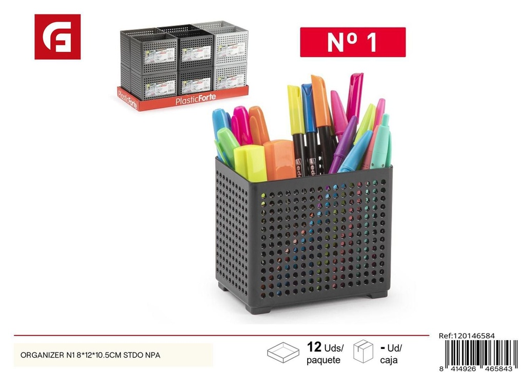Portalápices organizador N1 - 8*12*10.5CM