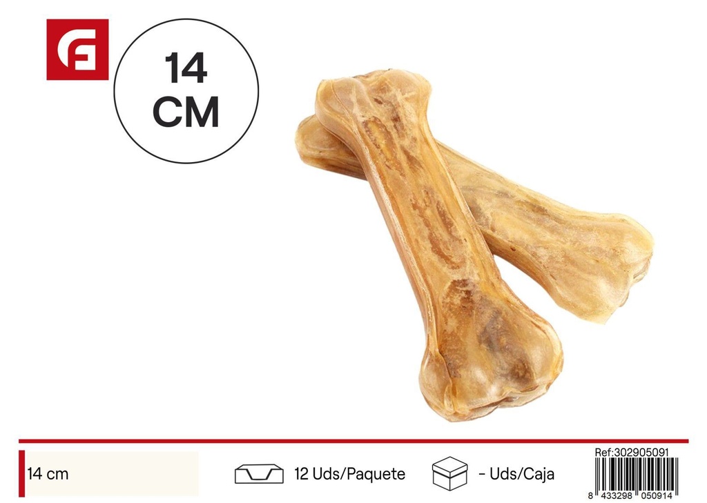 Huesos prensado 2 unidades - Snacks para perros