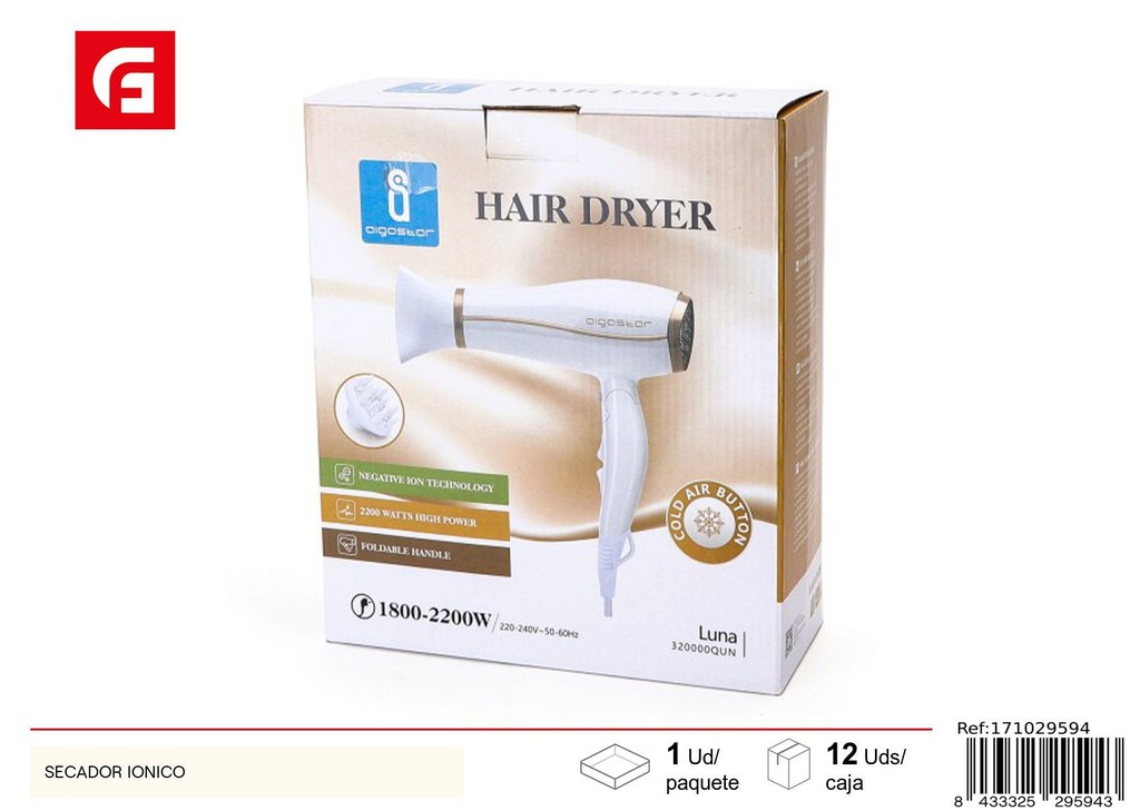 Secador iónico para el cabello - Herramientas para el cabello