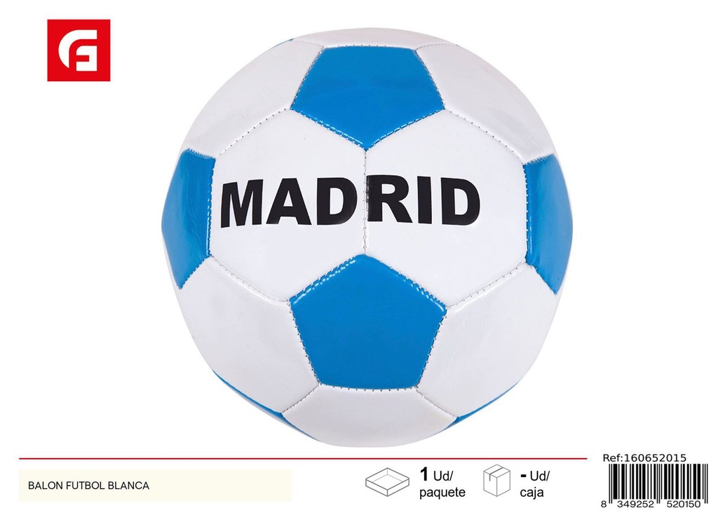 Balón de fútbol blanco - Juguetes deportivos