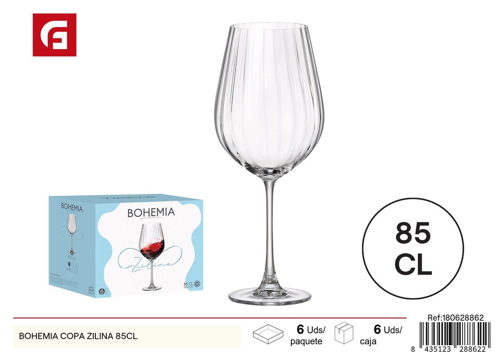 Copa ZILINA BOHEMIA de 85cl - Cristalería y copas de vidrio