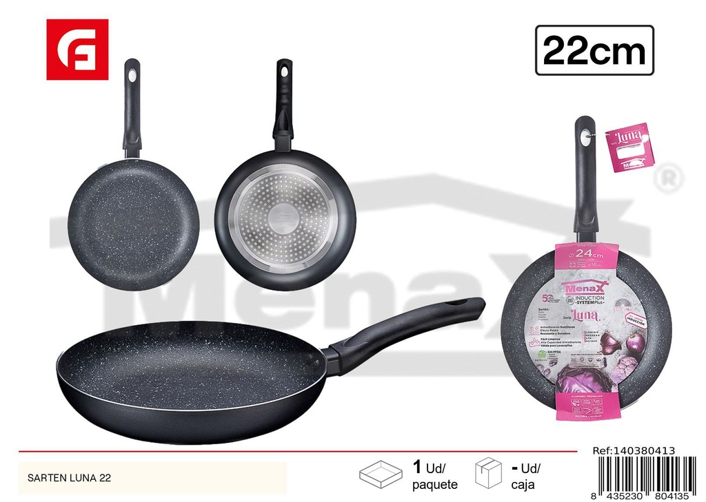 Sartén Luna de 22 cm - Utensilios de cocina y sartenes