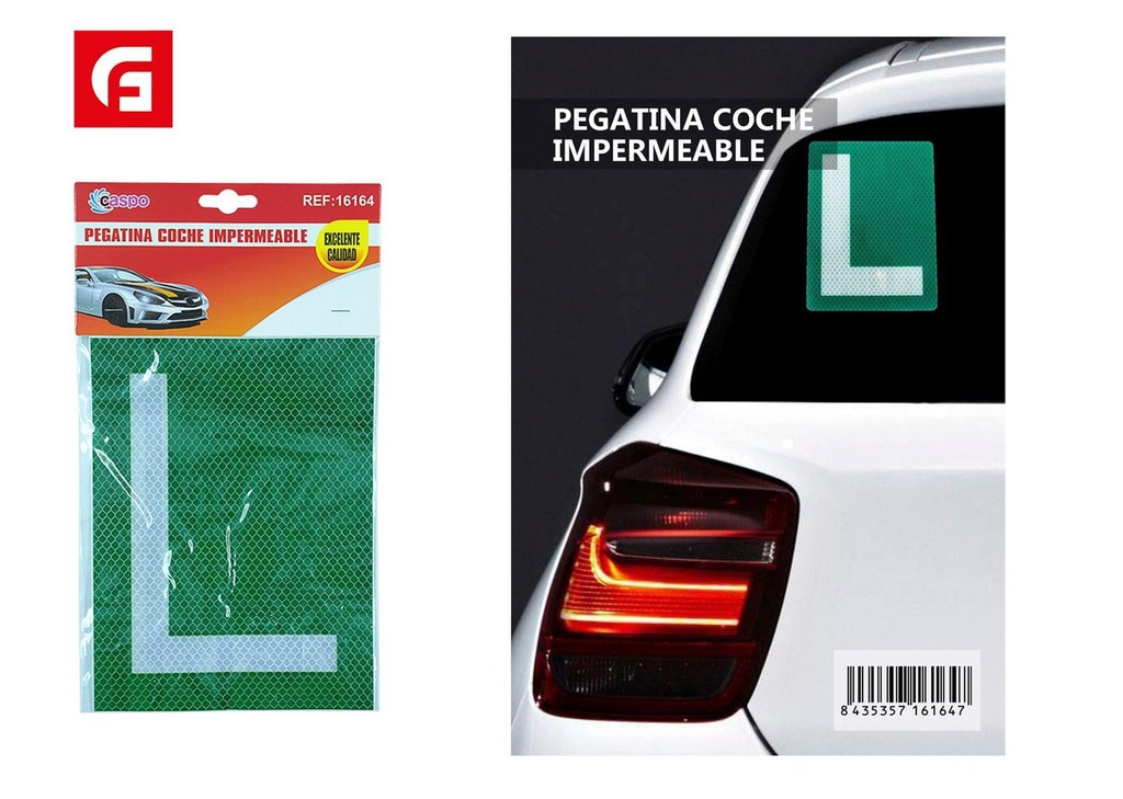 Pegatina para coche con la letra L - Accesorios y decoración para automóviles