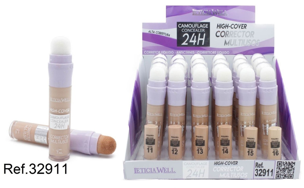 Corrector de camuflaje 24 h 24/u 32911 - Cosméticos