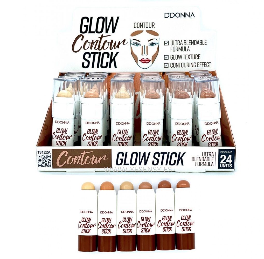 Glow contour stick. 24 unidades - Cosméticos de belleza