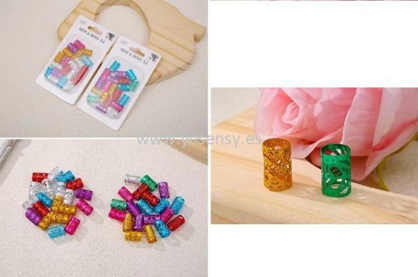 Anillos decorativos para pelo 24/U 280062-1G NB - Accesorios de pelo y diademas