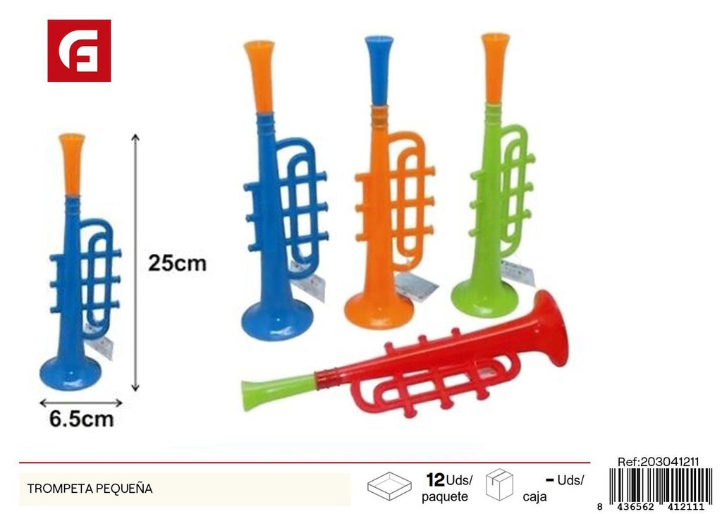 Trompeta pequeña - Juguetes e instrumentos musicales