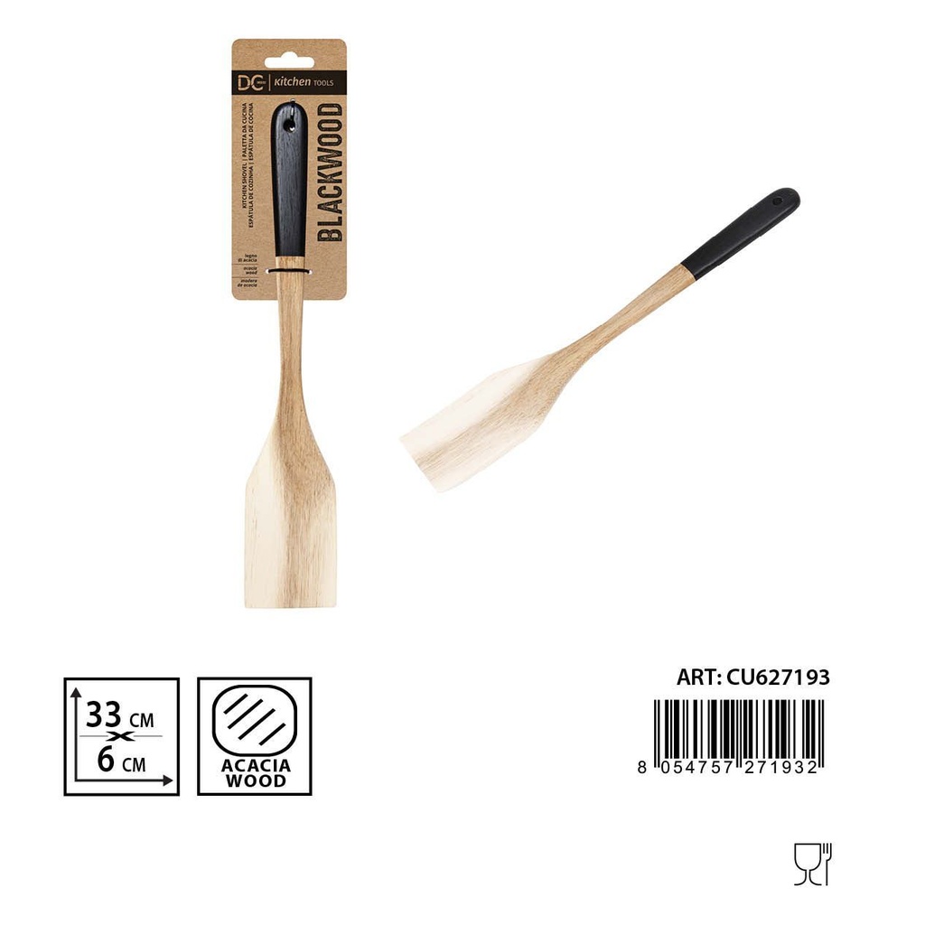 Paleta de acacia 33x6 cm - Accesorios de cocina de madera