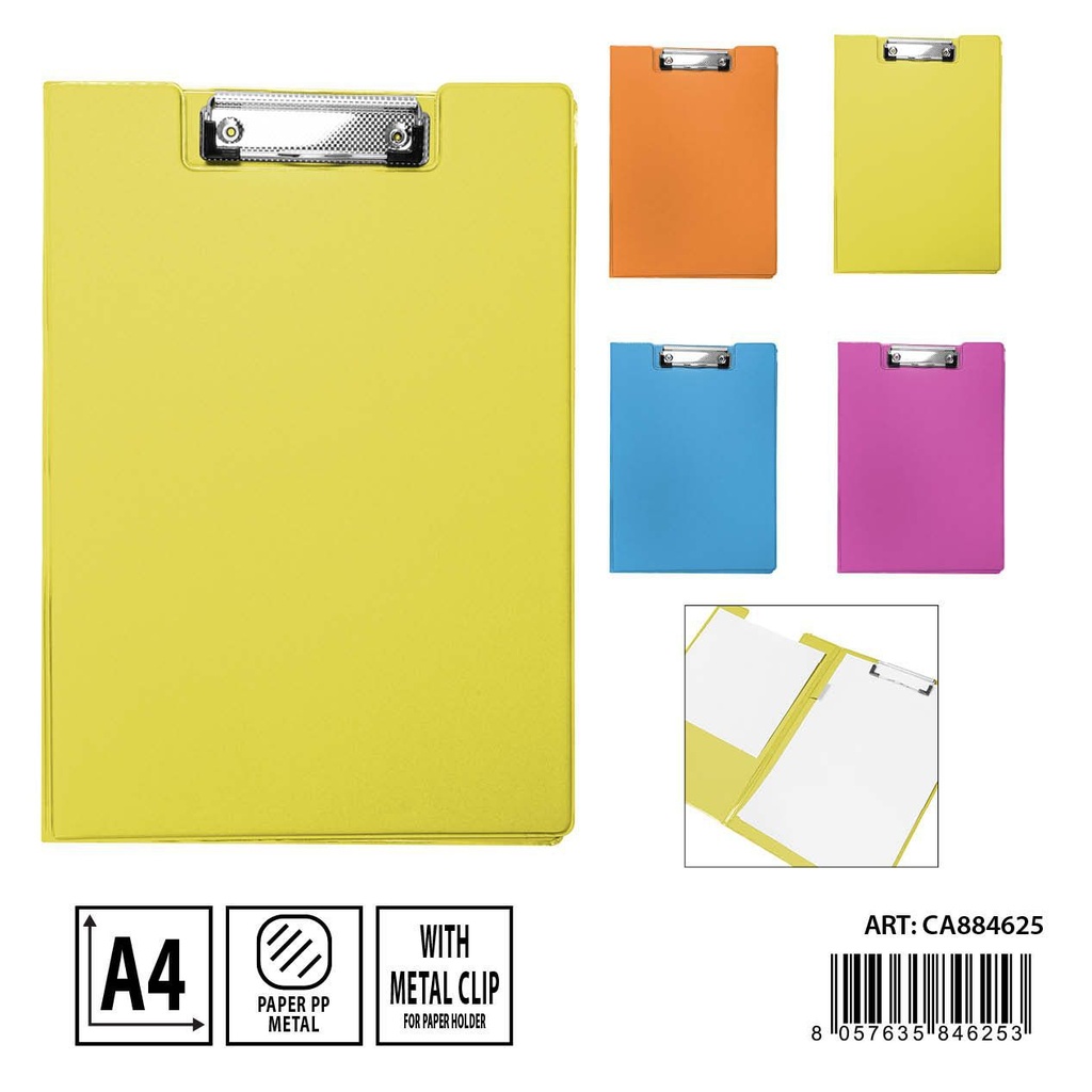 Portablock con tapa A4 - Material de oficina
