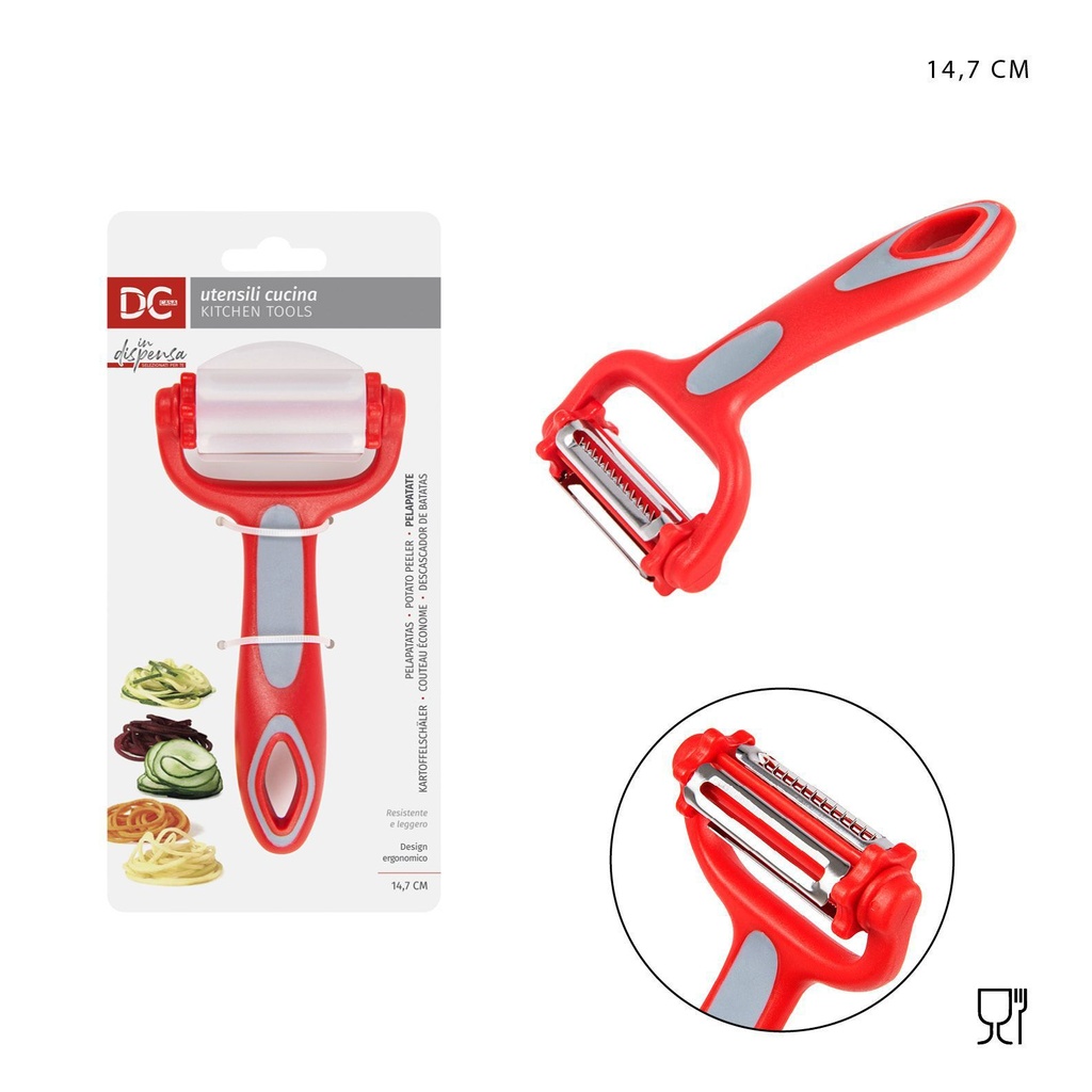 Pelapatatas multifuncional 14.7x7.4 cm - Herramientas de cocina