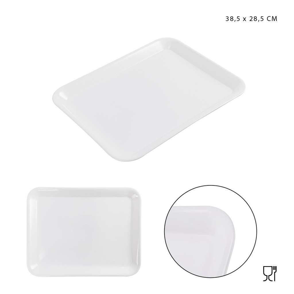 Bandeja de melamina 38.5x28.5 cm - Accesorios de cocina