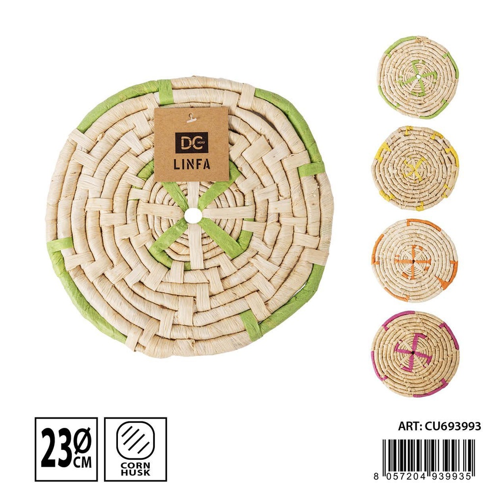 Salvamantel natural 23 cm - Accesorios de cocina