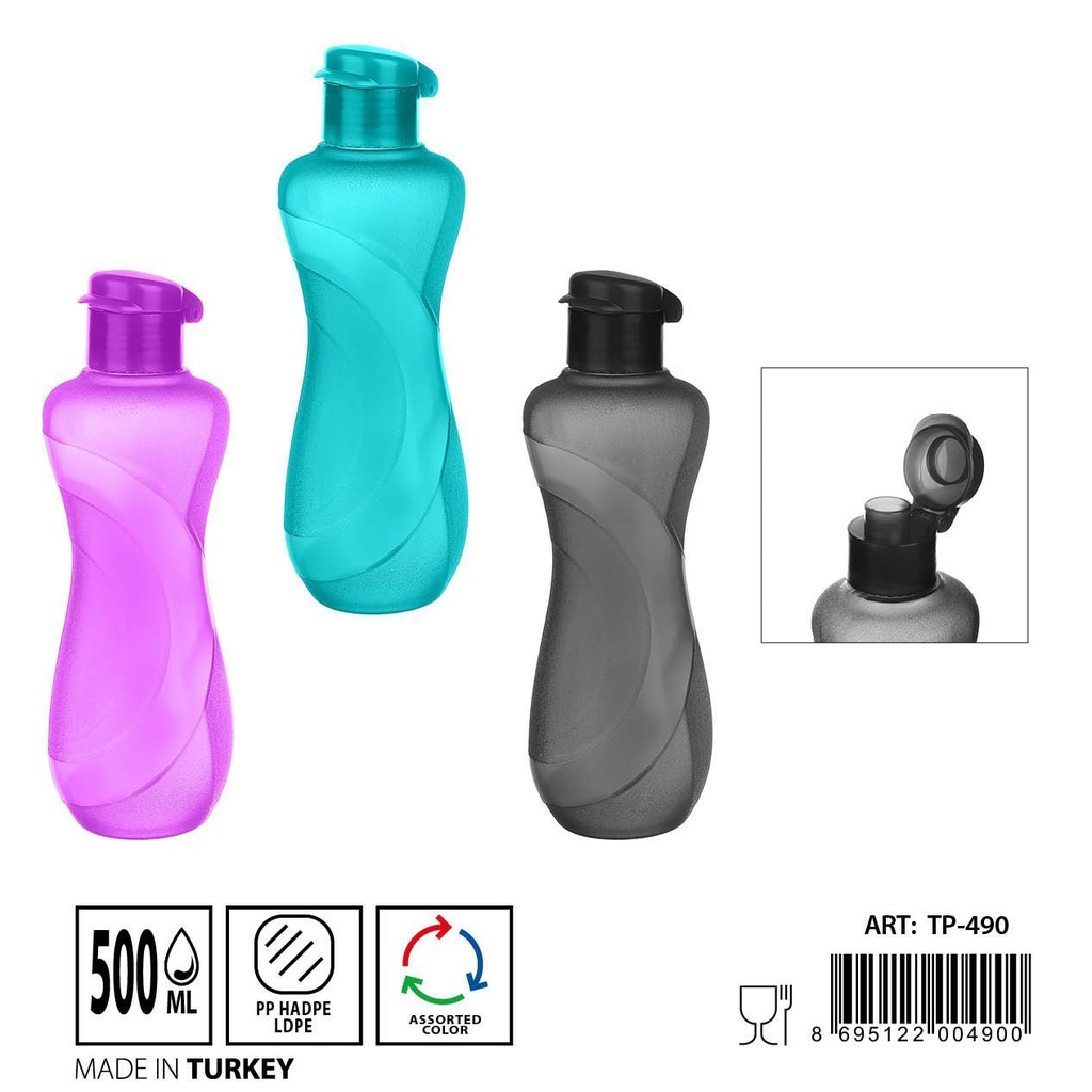 Botella de agua 500ML - Envases personalizados