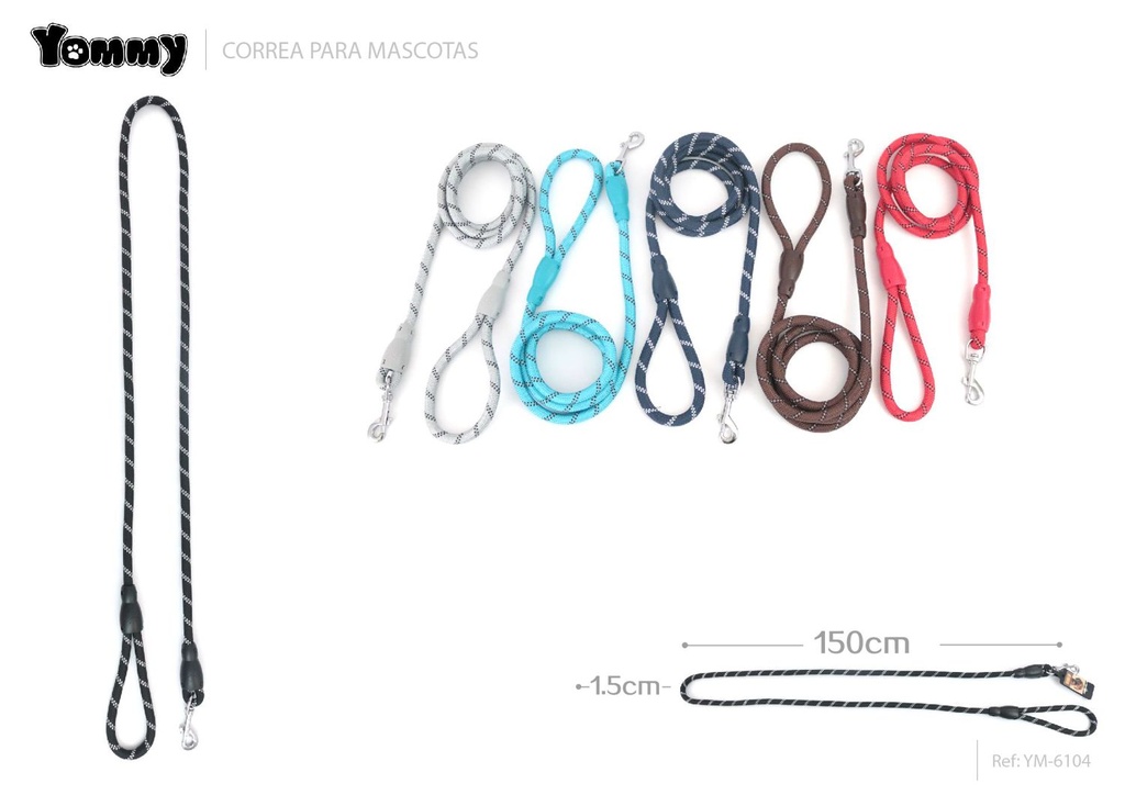 Cuerda de 1.5x150 cm - Accesorios para mascotas