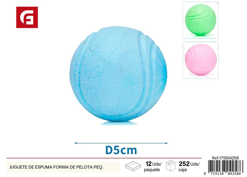 Juguete de espuma en forma de pelota pequeña - Juguetes para perros