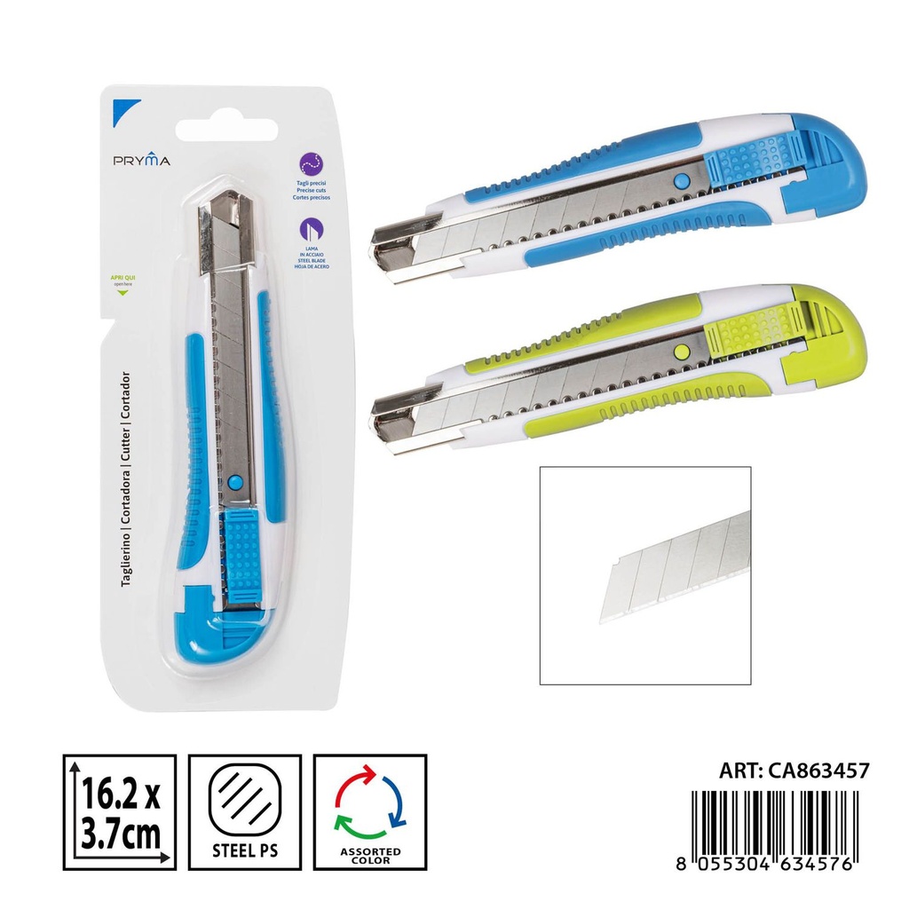 Cortador de utility 162x37mm - Herramientas de oficina