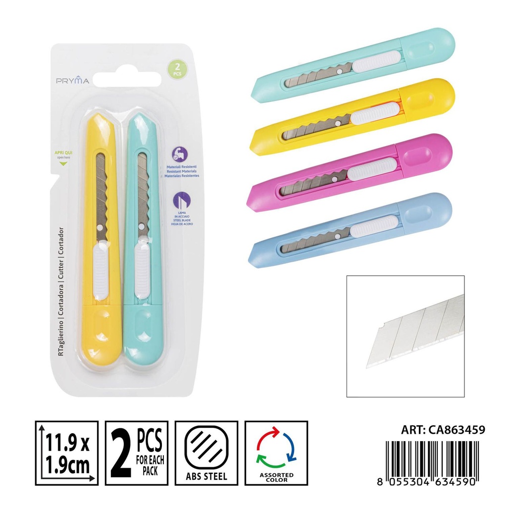 Cortador 2pzs 119x19mm - Herramientas de corte