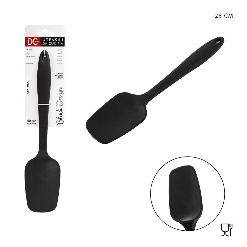 Espátula de silicona 28.3x6 cm - Utensilios de cocina