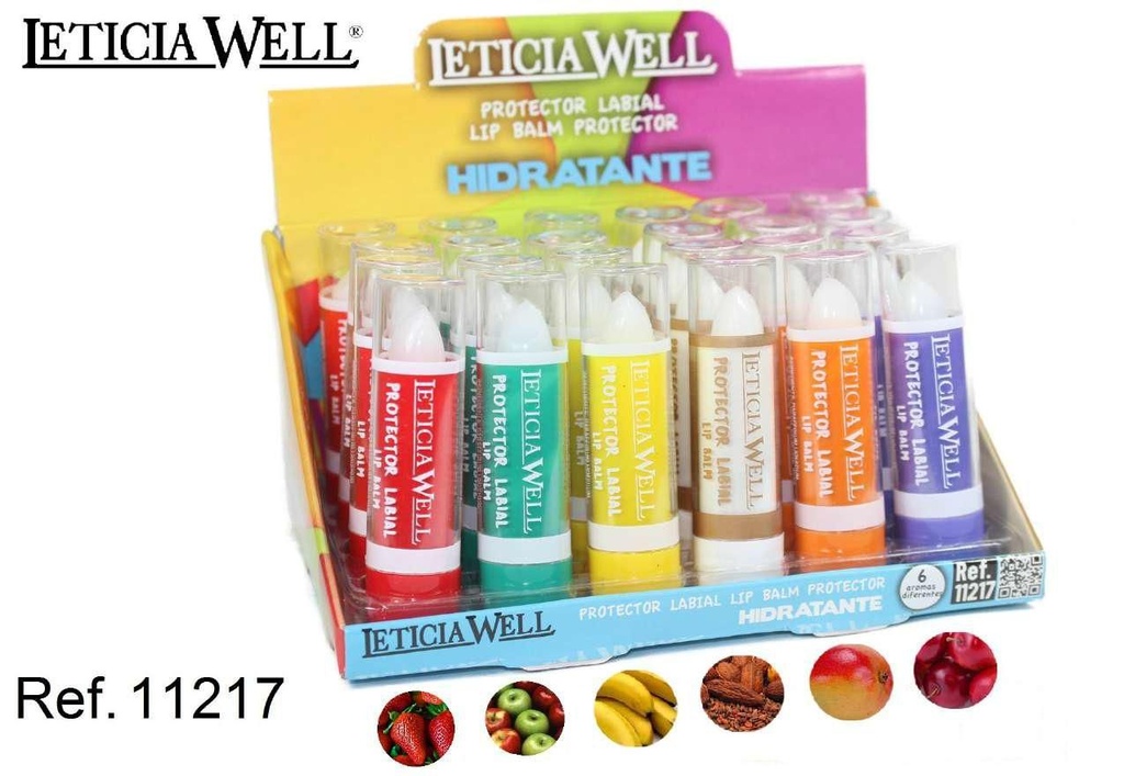 Protector labial hidratante 24/u 11217 LW - Cosméticos