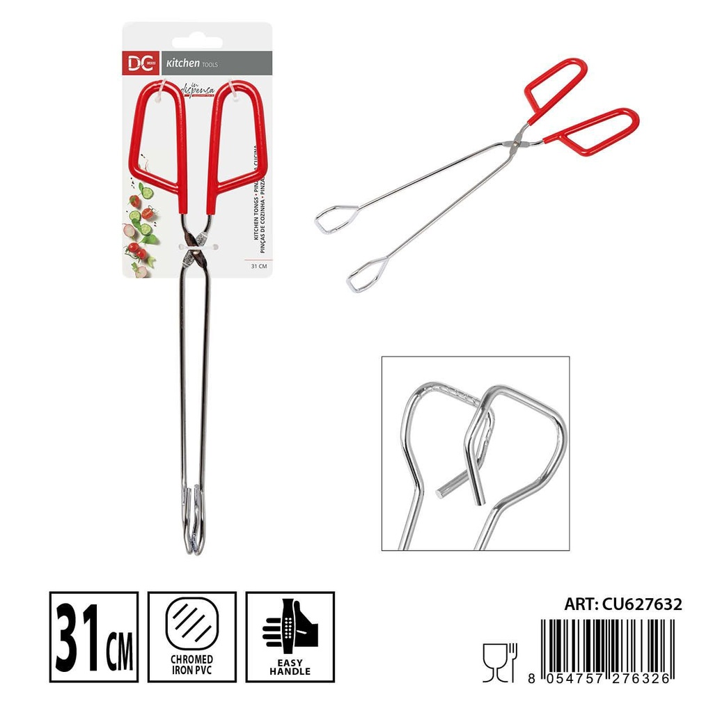 Pinza de cocina con mango antideslizante 31 cm - Herramientas de cocina y accesorios