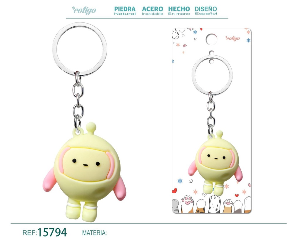 Llavero de dibujos animados - Accesorios divertidos y coleccionables