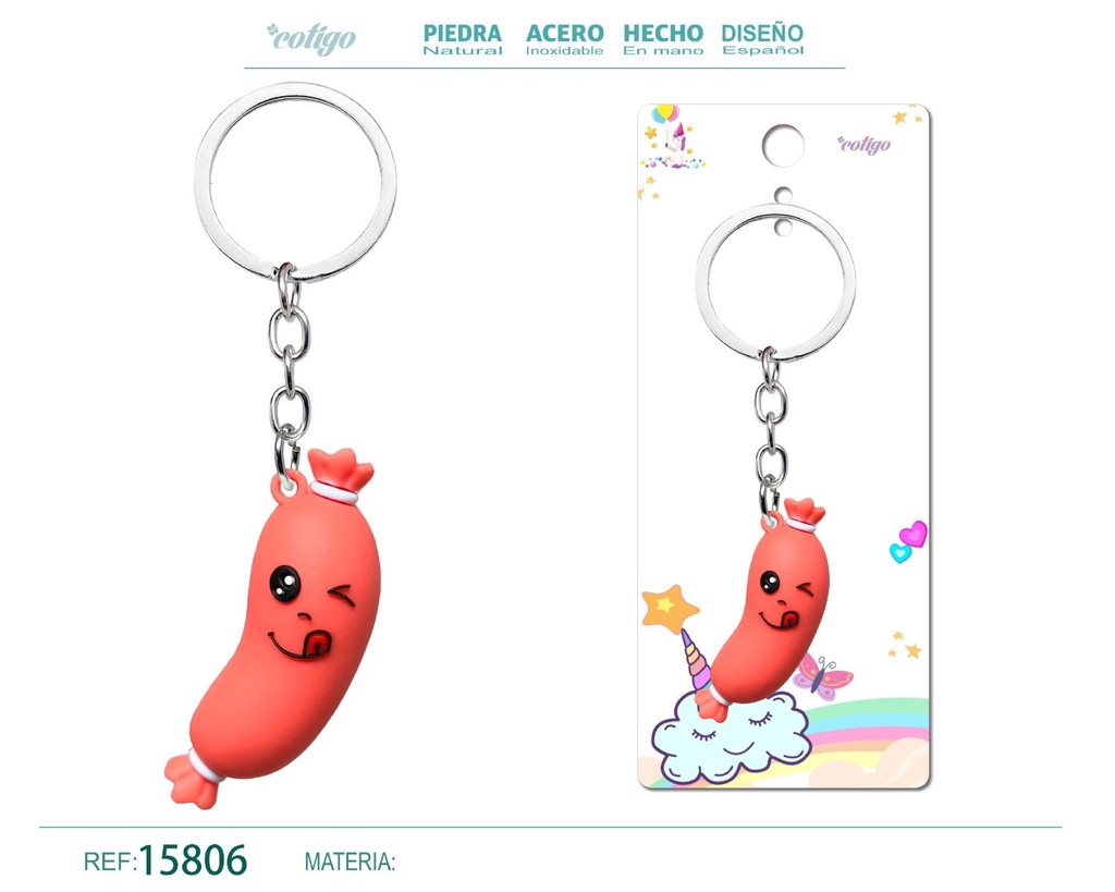 Llavero de dibujos animados - Accesorios divertidos y coleccionables