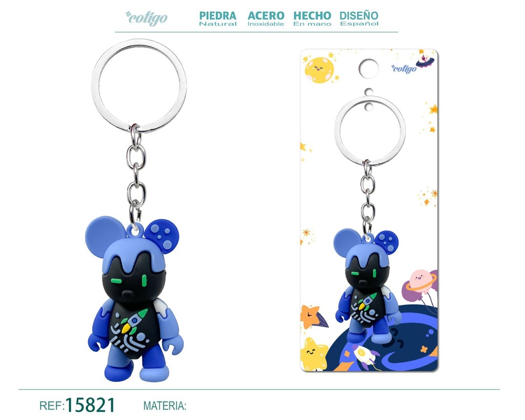 Llavero de dibujos animados - Accesorios divertidos y coleccionables