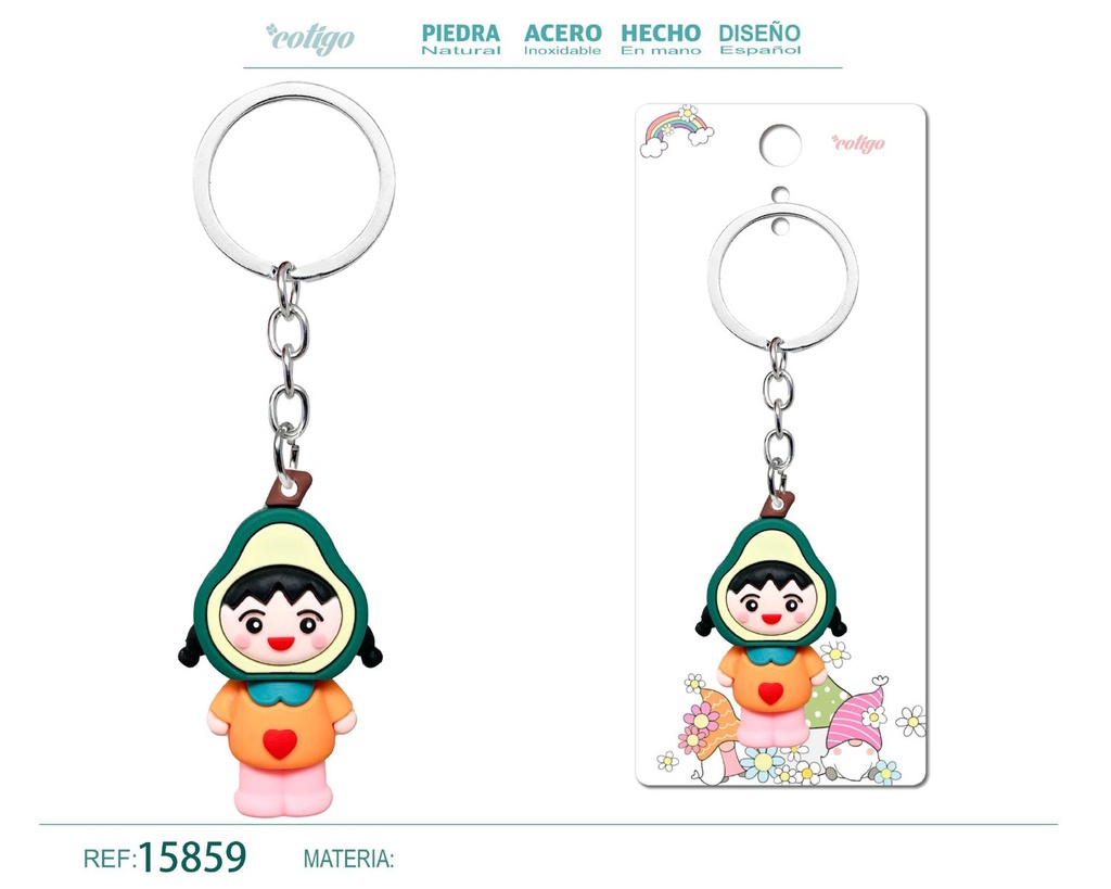 Llavero Camino de Santiago - Accesorios de fe y souvenirs