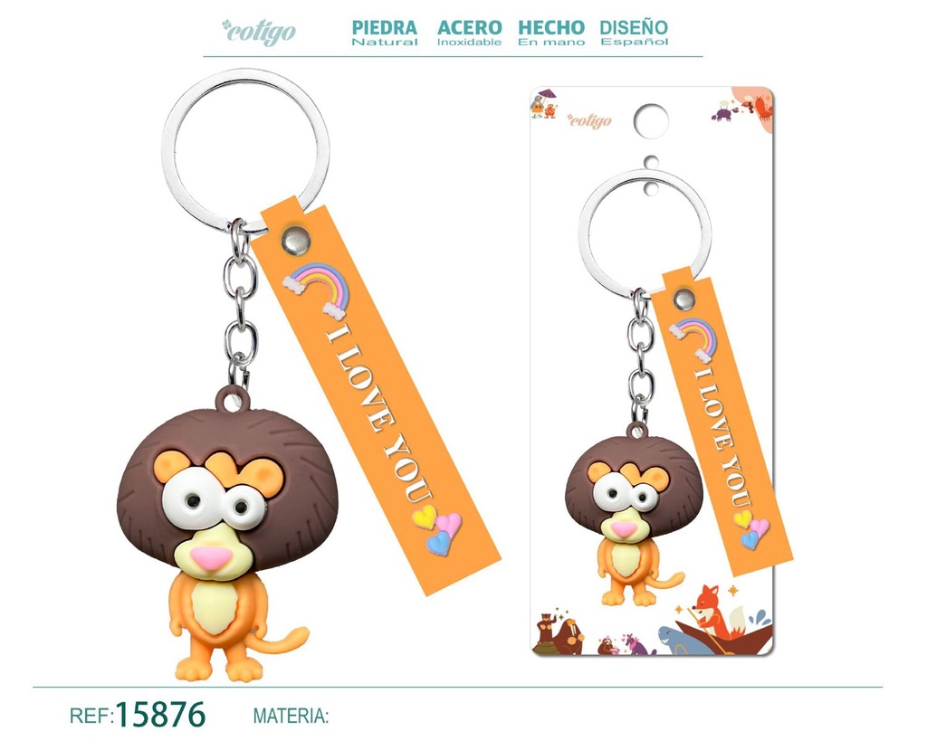 Llavero Virgen de Lourdes - Accesorios de fe y suministros religiosos