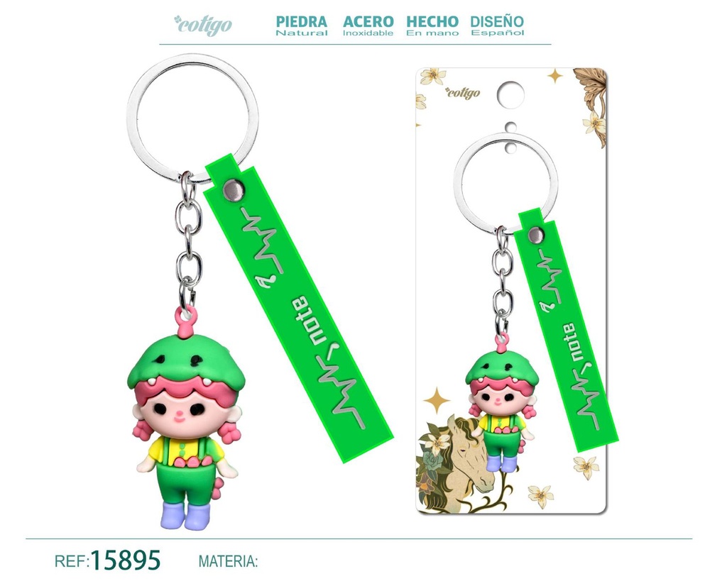 Llavero de dibujos animados - Accesorios y llaveros divertidos
