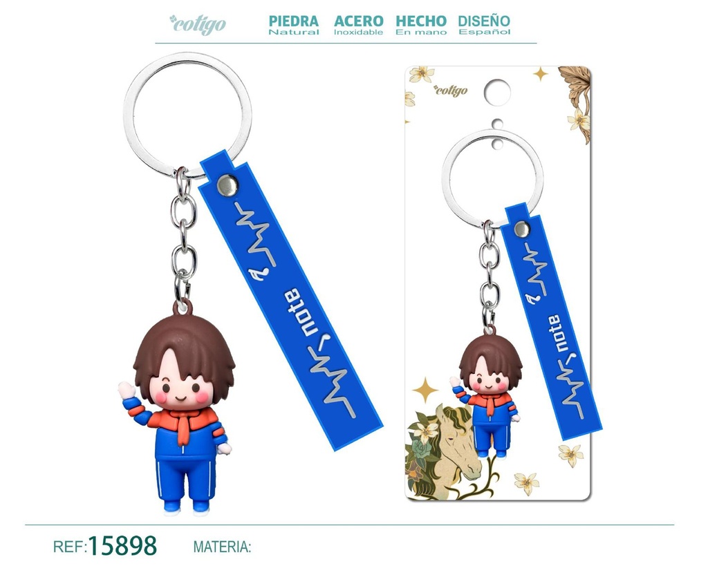 Llavero de dibujos animados - Accesorios y llaveros divertidos