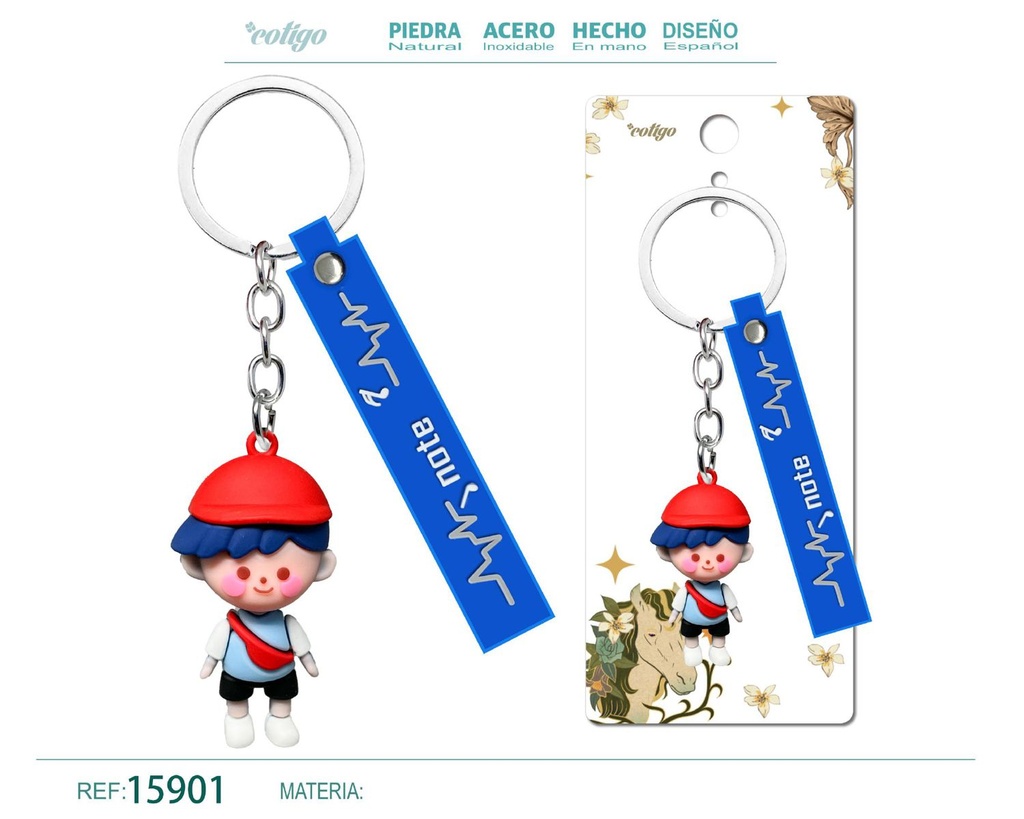 Llavero de dibujos animados - Accesorios y llaveros divertidos