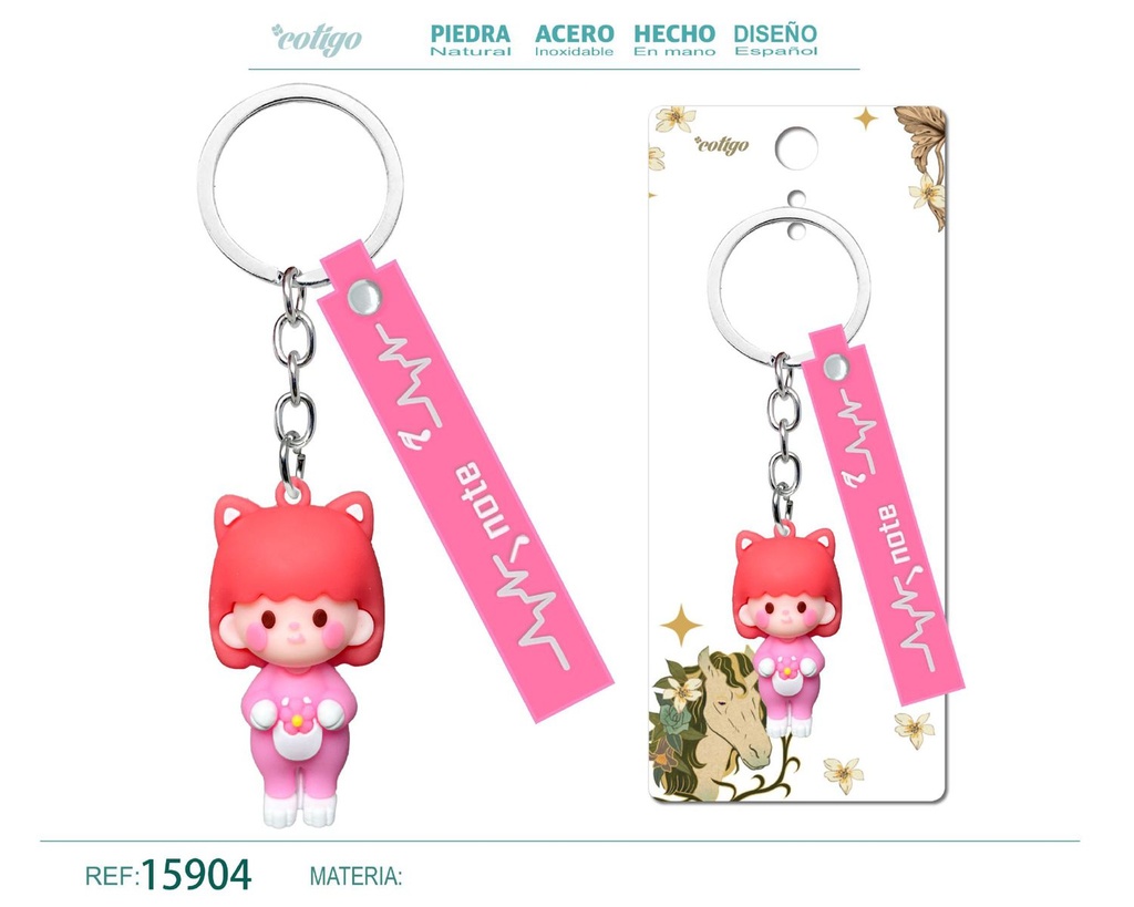 Llavero de dibujos animados - Accesorios y llaveros divertidos
