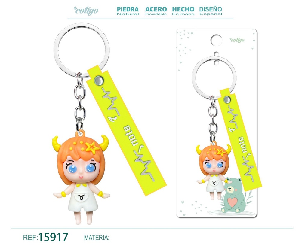 Llavero de dibujos animados - Accesorios y llaveros divertidos