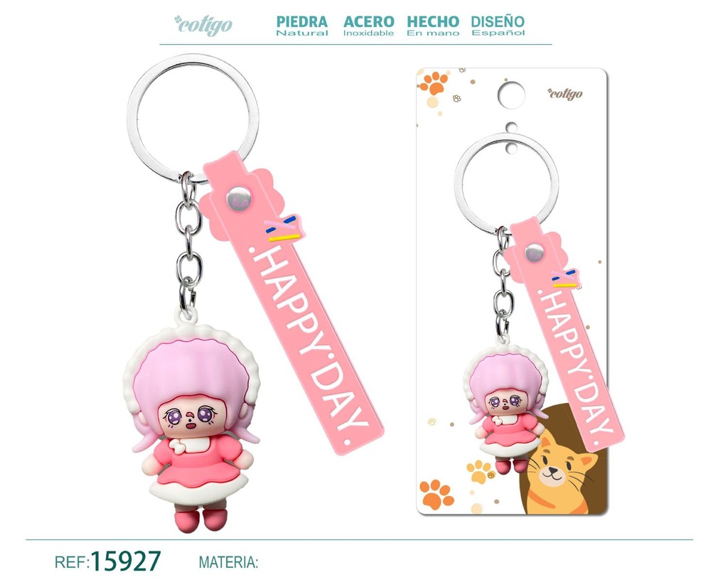 Llavero de dibujos animados - Accesorios y llaveros divertidos