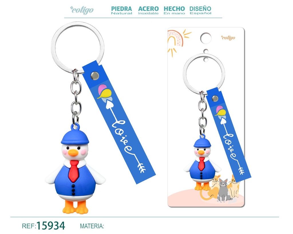 Llavero de dibujos animados - Accesorios y llaveros divertidos
