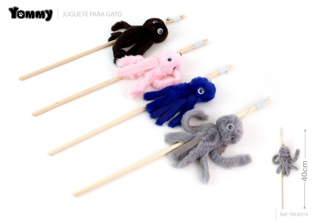 Juguete pulpo para gato 40 cm - Juguetes para gatos