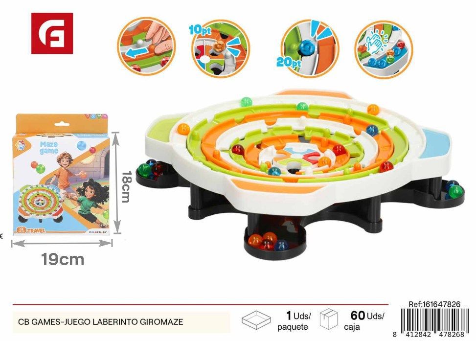 Juego laberinto Giromaze CB GAMES - Juegos de mesa